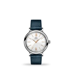 IWC Portofino Automatic 34mm IW357411 ladies’ luxury watch with silver dial and stainless steel case