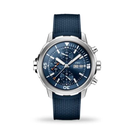 IWC Aquatimer Chronograph Automatic 44mm IW376806 dive watch with black dial and stainless steel case