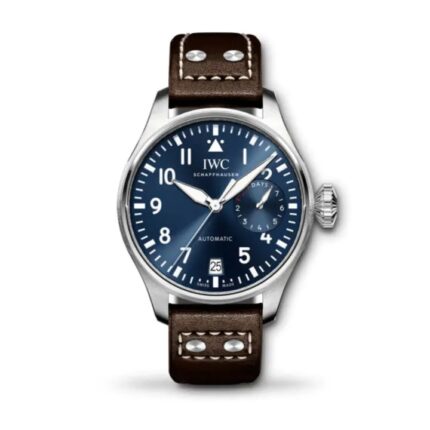 Big Pilot’s Watch Edition “Le Petit Prince” 46mm IW501002 with blue dial and brown leather strap