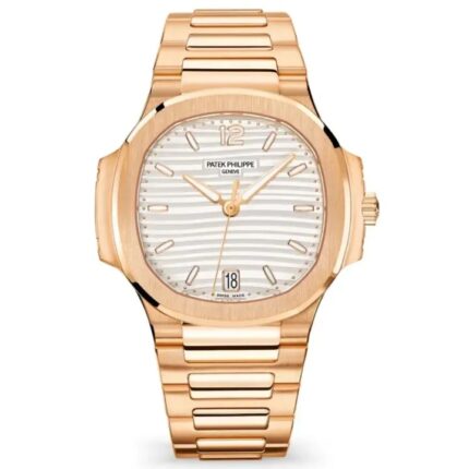 Nautilus 7118/1R-001 Rose Gold Ladies Watch with White Dial – 35mm