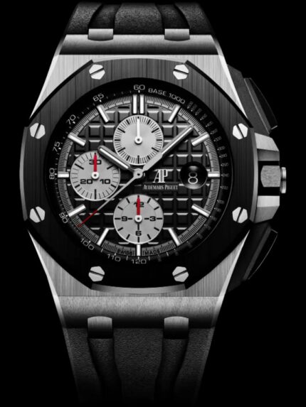 Royal Oak Offshore 44mm Black Dial Chronograph Stainless Steel Watch