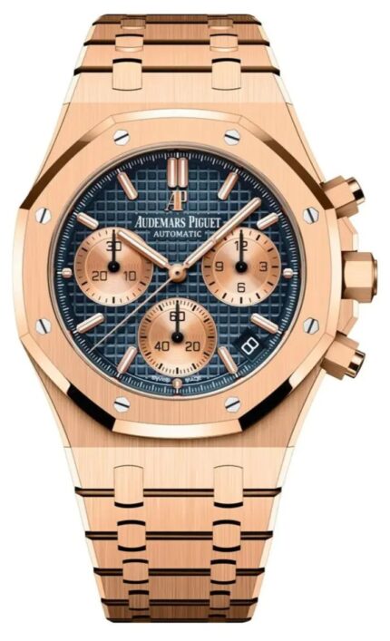 Royal Oak Chronograph 41mm Rose Gold Ref. 26239OR with Blue Dial