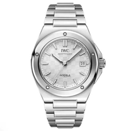 Ingenieur Automatic 40mm White Grid Dial Stainless Steel IW328902 Luxury Watch