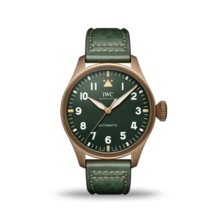 IWC Big Pilot’s Watch 43mm Spitfire IW329702 with bronze case and green dial
