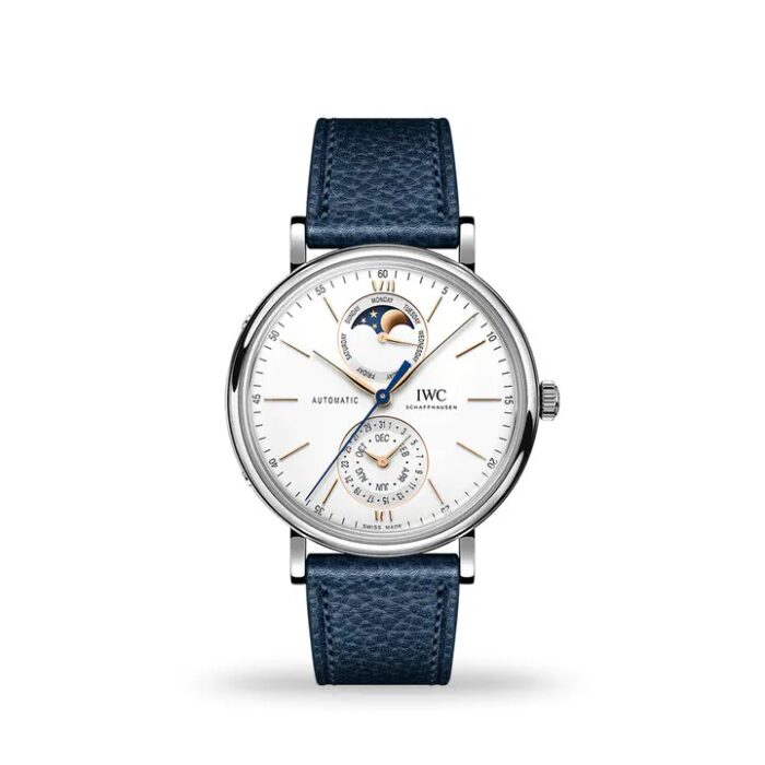 IWC Portofino Complete Calendar 41mm IW359001 luxury Swiss watch front view