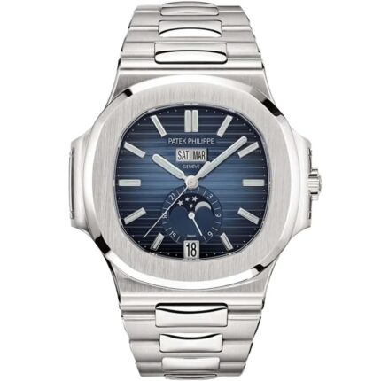 Patek Philippe Nautilus 5726/1A-014 with black gradated dial and stainless steel case