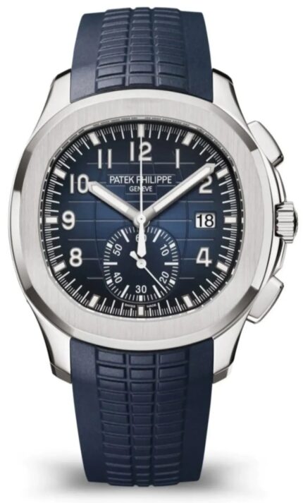 Patek Philippe Aquanaut Chronograph 42mm with black dial and orange accents