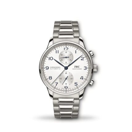IWC Portugieser Chronograph 41mm IW371617 black dial luxury Swiss watch
