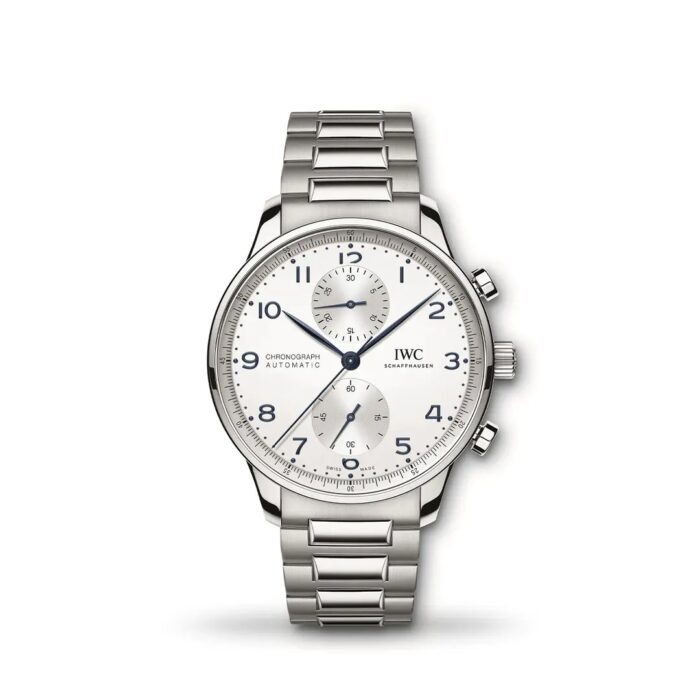 IWC Portugieser Chronograph 41mm IW371617 black dial luxury Swiss watch