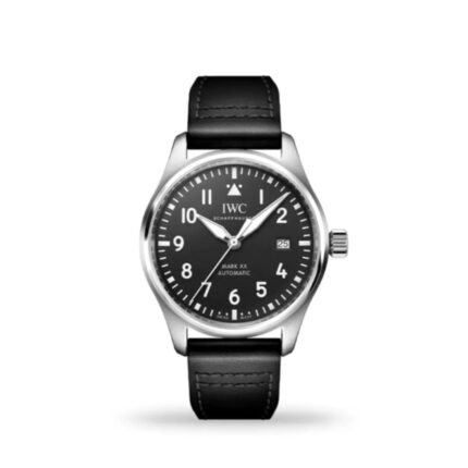 IWC Pilot’s Watch Mark XX 40mm IW328201 with stainless steel case and black dial