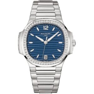 Patek Philippe Nautilus 35MM with Blue Opaline Dial and Stainless Steel Bracelet