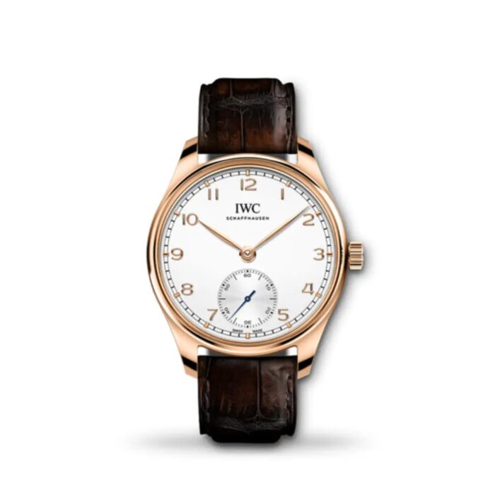 IWC Portugieser Automatic 40mm IW358306 with silver dial and rose gold case