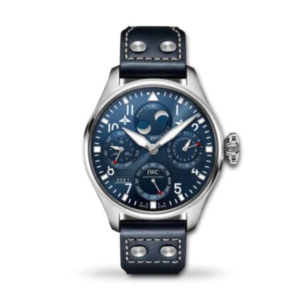IWC Big Pilot’s Watch Perpetual Calendar 46.2mm IW503605 in stainless steel with moonphase display