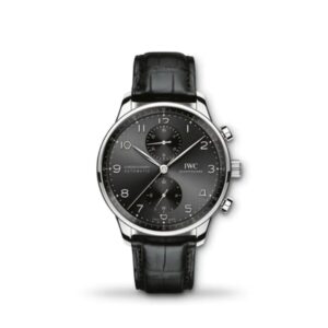 IWC Portugieser Chronograph 41mm IW371609 white dial luxury Swiss watch