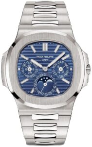 Patek Philippe Nautilus 5740/1G-001 40MM with Blue Sunburst Dial and White Gold Bracelet