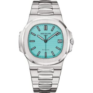 Patek Philippe Nautilus Tiffany 5711/1A-018 40MM with Tiffany Blue dial and stainless steel bracelet