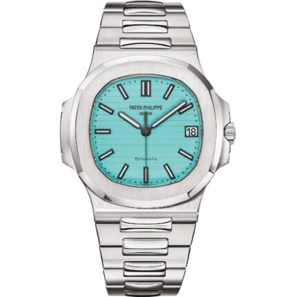 Patek Philippe Nautilus Tiffany 5711/1A-018 40MM with Tiffany Blue dial and stainless steel bracelet