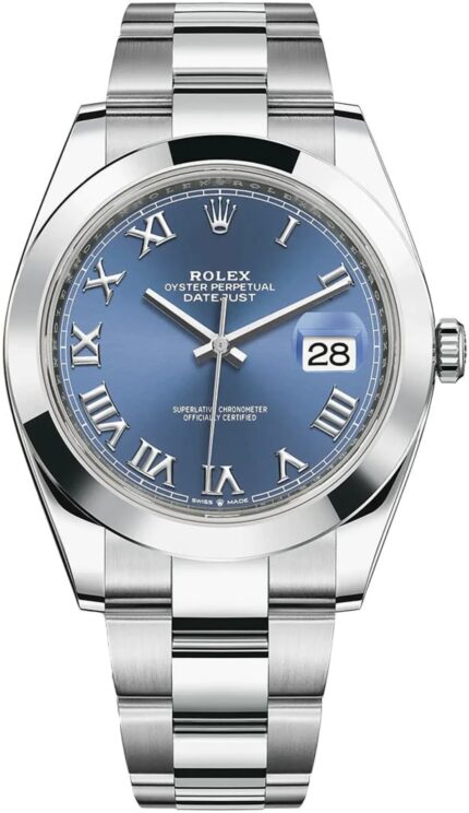 Rolex Datejust 36/41 Blue Dial Stainless Steel Oyster Ref. 126300