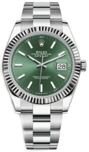 Rolex Datejust 36/41mm Green Dial Men’s Watch with Stainless Steel Oyster Bracelet