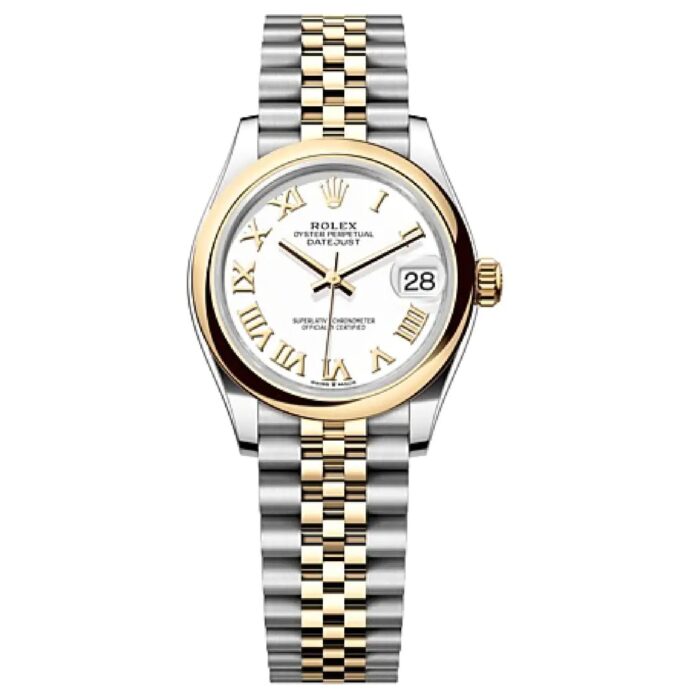 Rolex Datejust Oyster 31 mm Oystersteel and yellow gold two-tone luxury watch with Jubilee bracelet