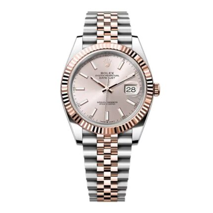 Rolex Datejust 41 Sundust Dial Two-Tone Rose Gold Jubilee Watch – Ref 126331
