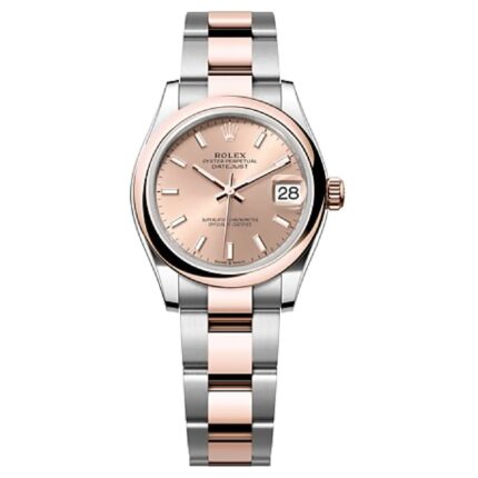 Rolex Datejust 31mm Oystersteel and Everose Gold Women’s Luxury Watch – M278241-0009