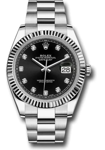 Rolex Datejust Black Diamond Dial