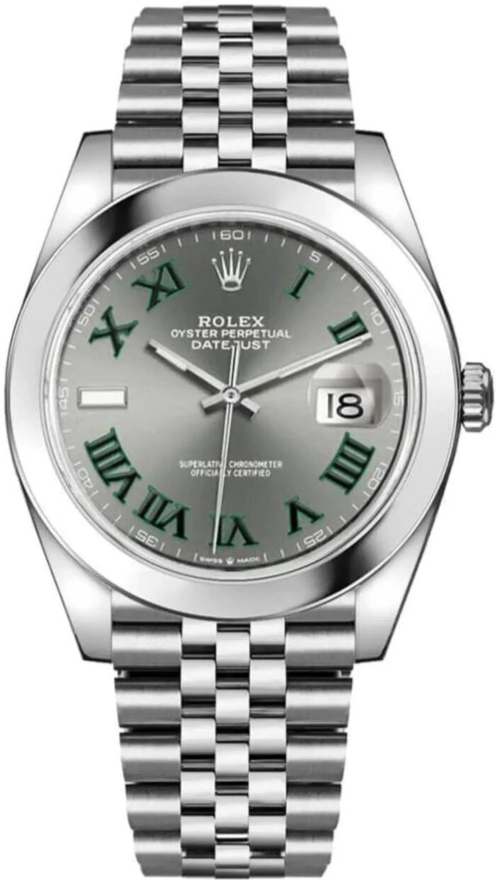 Rolex Men’s Slate Grey Dial Datejust Watch