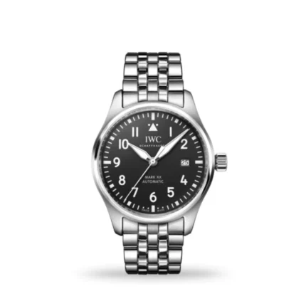 IWC Pilot’s Watch Mark XX 40mm IW328202 with stainless steel case and blue dial