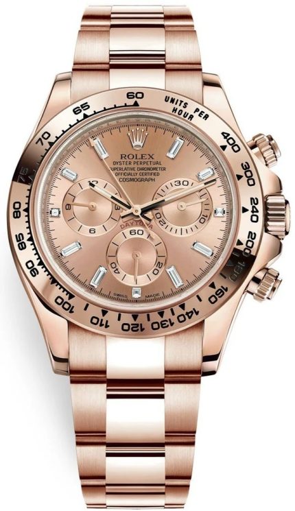 Rolex Cosmograph Daytona M116505 Everose Gold Chronograph Watch – Luxury Watch Empire