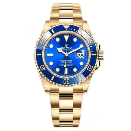Rolex Submariner M126618LN Black Dial Yellow Gold Dive Watch