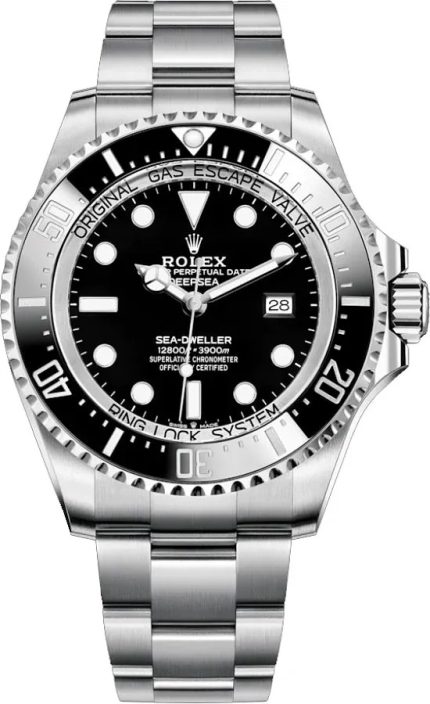 Rolex Sea-Dweller 126660 Black Deepsea Diving Watch Stainless Steel