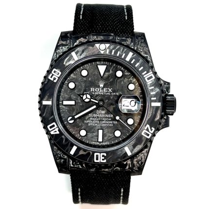 Rolex Submariner DIW All Carbon 40mm Black Element with Nylon Strap