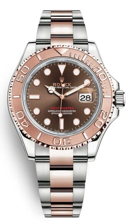 Rolex Yacht-Master M126621-0001 40mm in Oystersteel and Everose gold with chocolate dial