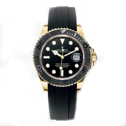 Rolex Yacht-Master 42 mm M226658-0001 18k yellow gold with black dial and Oysterflex bracelet
