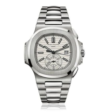 Patek Philippe Nautilus 5980/1A-019 men's watch 40.5mm stainless steel black dial chronograph